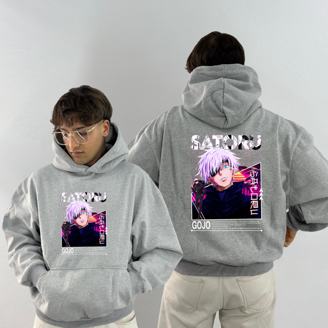 Gojo Anime vibe Hoodies Oversized (Unisex)