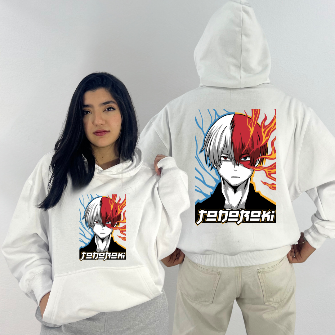 Mha Shoto Anime vibe Hoodie Oversized (Unisex)